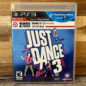 PlayStation 3 • Just Dance 3 • Dance Party Game • Target Exclusive Bonus Track💃